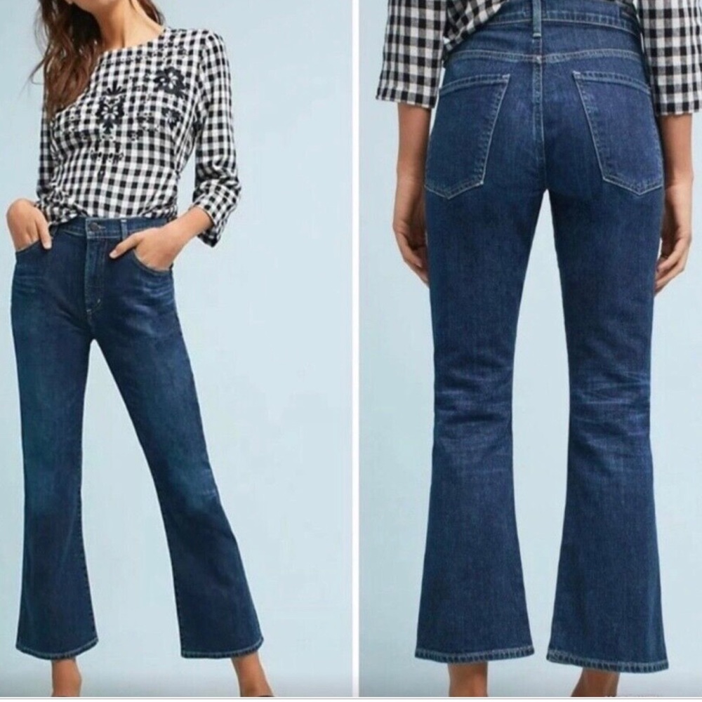 Citizens Of Humanity Jeans Women's Size 27 Blue Fleetwood High $258 Flare Nwot - Picture 2 of 16